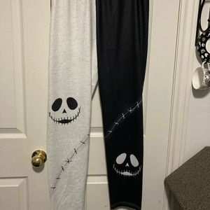 NWOT. 2xl Jack Skellington leggings